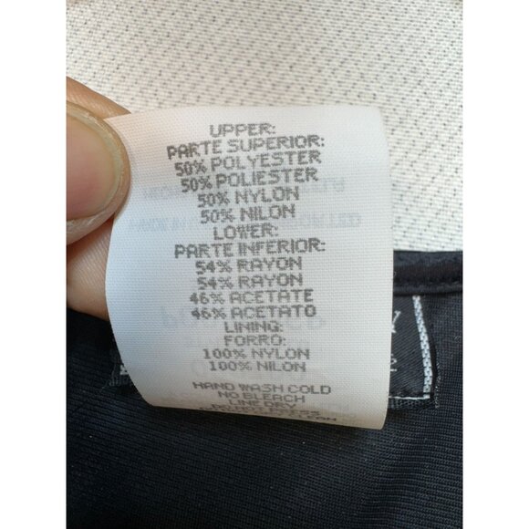 Molly Malloy Evening Party Dress Womens 6 Petite Black Gold Glittery A-Line Midi - Picture 4 of 16